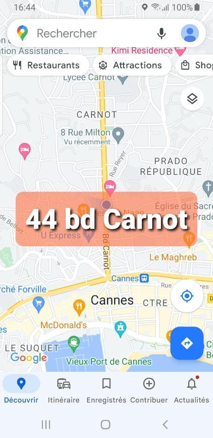 Cannes Carnot 2 エクステリア 写真